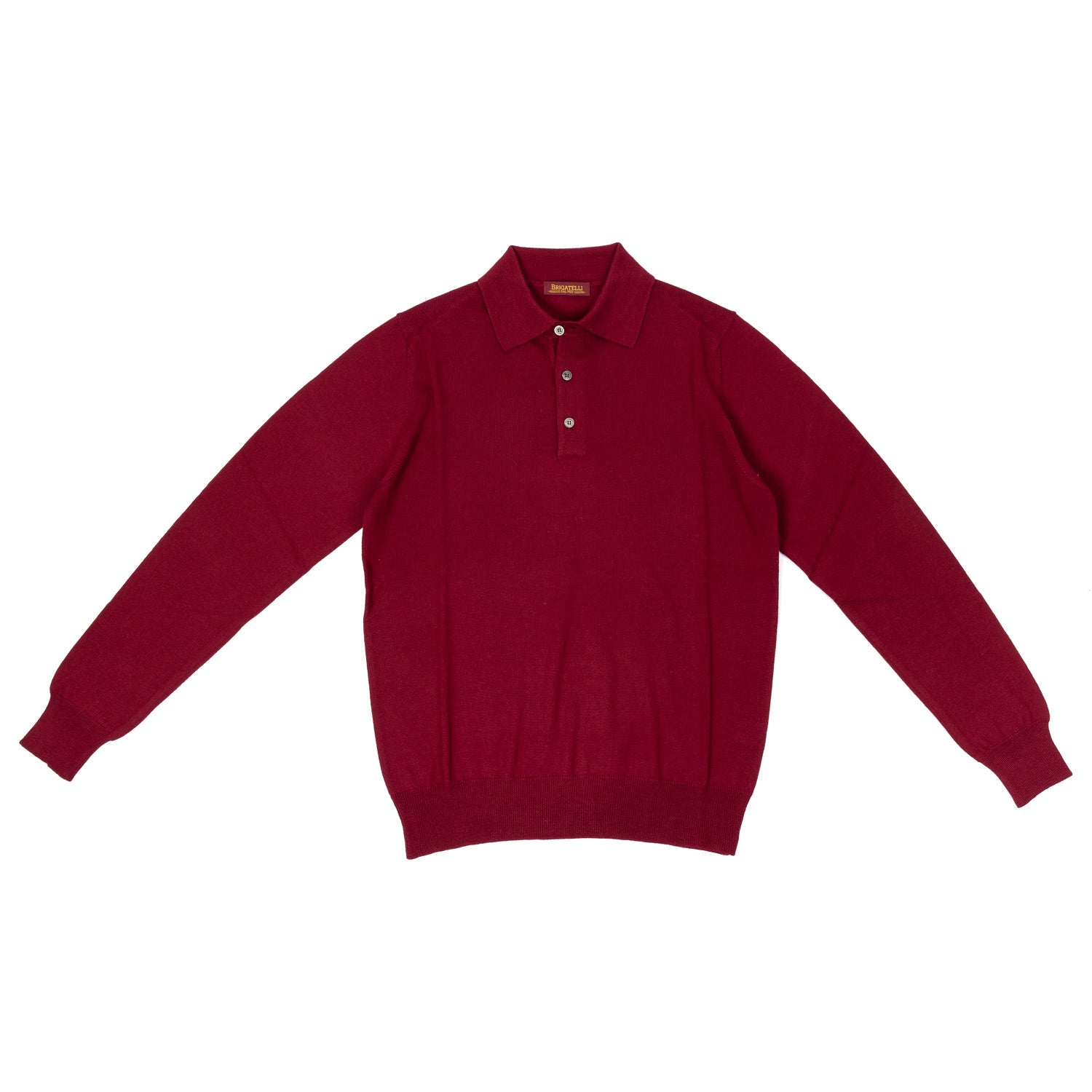 Brigatelli dal 1922 per Michael Jondral: Strickpolo aus feinster Merinowolle - 12 Gauge Merino Extrafine